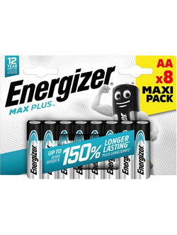Energizer Max Plus AA 8τμχ