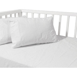 Das Home Baby 1061 Αδιάβροχο Βρεφικό Επίστρωμα Κούνιας Βαμβακερό 140x70+15cm