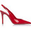 Sante Γόβες Slingback Λουστρίνι με Τακούνι Στιλέτο Κόκκινες 26-211-05-39