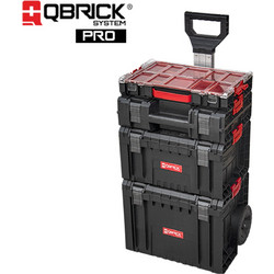 Qbrick SYSTEM PRO CART SET Βαλίτσα Εργαλείων Τροχήλατη Μ45xΠ37xΥ78cm