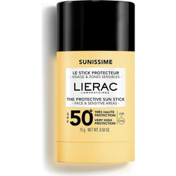 Lierac Sunissime The Protective Αντηλιακό Stick Προσώπου Αντιγηραντικό SPF50+ 15gr