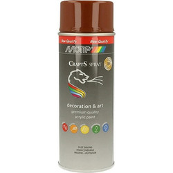 Motip Light Brown Ral 8002 Σπρέι Βαφής Καφέ 4ml