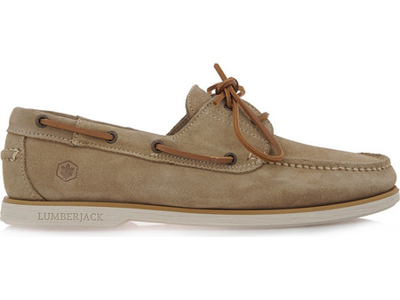 Lumberjack Ανδρικά Μοκασίνια Boat Shoes Καστόρινα Μπεζ 102268826