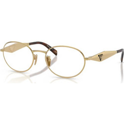 Prada PRD53VD 5AK1O1 Ανδρικός Σκελετός Γυαλιών Οράσεως Μεταλλικός Χρυσός