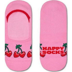 Happy Socks Cherry Βαμβακερές Γυναικείες Κάλτσες Σοσόνια Ροζ με Σχέδια P004680