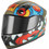 NOX N731 Scrappy Multicolor Khaki Κράνος Μηχανής Full Face 1250gr