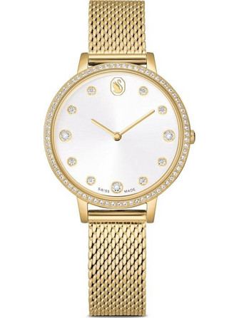 Swarovski Clarica Γυναικείο Ρολόι με Χρυσό Μεταλλικό Μπρασελέ 5740823