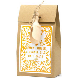 Agnes + Cat Lemon, Ginger & Orange Άλατα Μπάνιου Κρύσταλλοι 500gr
