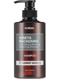 Kundal Honey & Macadamia Amber Vanilla Σαμπουάν για Επανόρθωση 500ml