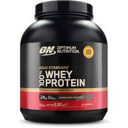 Optimum Nutrition Gold Standard 100% Whey Double Rich Chocolate Πρωτεΐνη Ορού Γάλακτος Γράμμωσης 2.01kg