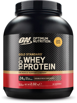 Optimum Nutrition Gold Standard 100% Whey Double Rich Chocolate Πρωτεΐνη Ορού Γάλακτος Γράμμωσης 2.01kg