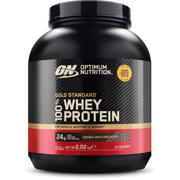 Optimum Nutrition Gold Standard 100% Whey Double Rich Chocolate ...