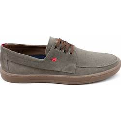 Robinson Ανδρικά Μοκασίνια Boat Shoes Καστόρινα Γκρι 59513