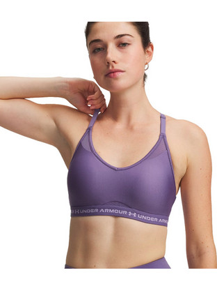 Under Armour Crossback Low Αθλητικό Μπουστάκι με Χαμηλή Στήριξη Μωβ 1386424-520