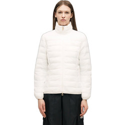 EA7 Γυναικείο Μπουφάν Puffer Μακρύ Λευκό 7W000473AF12477-U0002