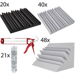 t.akustik Producer Set XL Advanced Ηχοαπορροφητικό Πάνελ White