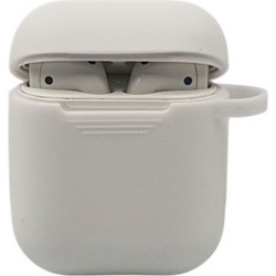 Naxius Θήκη Σιλικόνης για Apple AirPods 2 Λευκή