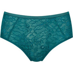 Triumph Amourette Charm Ψηλόμεσο Γυναικείο Slip με Δαντέλα Πετρόλ 10198780-6723