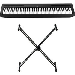 Yamaha P-45 Stand Bundle Ηλεκτρικό Πιάνο Stage με 88 Βαρυκεντρισμένα Πλήκτρα Black