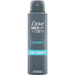 Dove Classic Ανδρικό Αποσμητικό Spray 48h 150ml