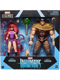 Hasbro Marvel Legends Series Inhumans Medusa & Gorgon Σετ Φιγούρες Δράσης για 4+ Ετών