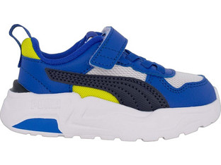 Puma Trinity 2 Παιδικά Sneakers Μπλε Lime 403705-10