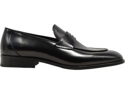 Boss Shoes Ανδρικά Μοκασίνια Loafers Δερμάτινα Μαύρα D7694