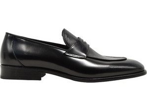 Boss Shoes Ανδρικά Μοκασίνια Loafers Δερμάτινα Μαύρα D7694