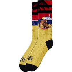 American Socks Casablanca Ανδρικές Κάλτσες Ψηλές με Σχέδια Πολύχρωμες AS080