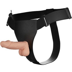 Baile Ultra Passionate Harness Strap On με Dildo 19.4cm Flesh D-233017