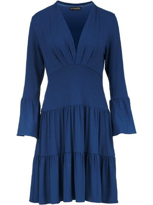 Conquista Mini Καθημερινό Φόρεμα Navy Μπλε C221-001-62