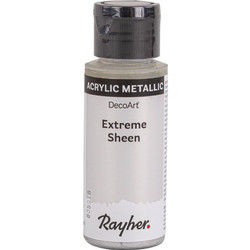 Rayher Extreme Sheen Silver Ακρυλικό Χρώμα Ζωγραφικής 59ml