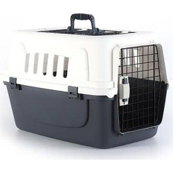 Vesta PetTransport 1 Κλουβί Μεταφοράς Σκύλου 46.5x30x29cm Λευκό Ανθρακί