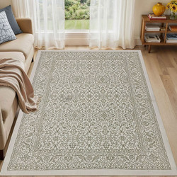 Emporio Collection Luna Χαλί Ορθογώνιο 200x280cm 0181A Cream Beige