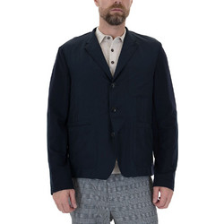 Ted Baker Χειμερινό Ανδρικό Blazer Υφασμάτινο με Κανονική Εφαρμογή Navy Μπλε 268067