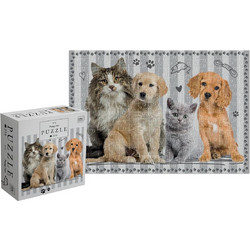 Puzzle interDRUK Puppy Sign 4 250 Κομμάτια