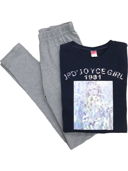 Joyce Παιδικό Σετ Φόρμας Navy Μπλε Γκρι 235225