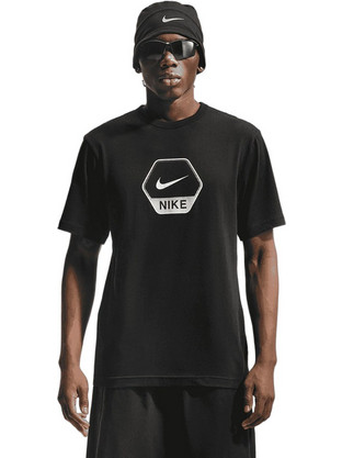 Nike Sportswear Ανδρικό Αθλητικό T-Shirt Μαύρο IQ0471-011