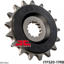 JT Γρανάζι Κίνησης Μπροστά 17T 520 για Suzuki V-Strom 1000 '10-'20 / GSXR 750 '00-'10 / GSX-S 1000 '18-'24 JTF520.17RB
