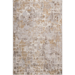 Βιοκαρπέτ Gossip Χαλί Ορθογώνιο 240x300cm 9856A White Gold