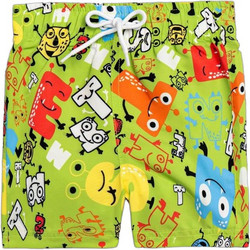 Funky Παιδικό Μαγιό Βερμούδα για Αγόρι Lime 126-0308-1