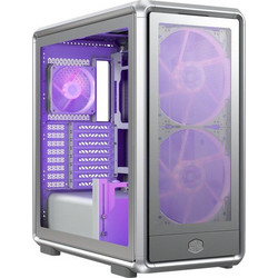 Cooler Master MasterFrame 600 Mesh Silver Gaming Midi Tower Κουτί Υπολογιστή RGB με Πλαϊνό Παράθυρο