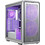 Cooler Master MasterFrame 600 Mesh Silver Gaming Midi Tower Κουτί Υπολογιστή RGB με Πλαϊνό Παράθυρο