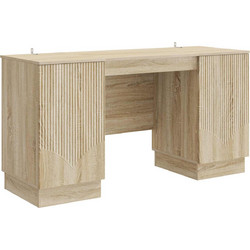 vidaXL Γραφείο Υπολογιστή Ξύλινο 142.5x50x75cm 3414623