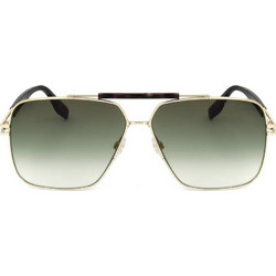 Marc Jacobs MARC716/S 086 Ανδρικά Γυαλιά Ηλίου Aviator Μεταλλικά Χρυσά με Πράσινο Φακό