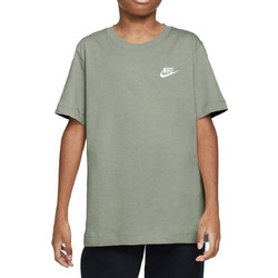 Nike Παιδικό T-Shirt Κοντομάνικο Χακί FZ5177-304