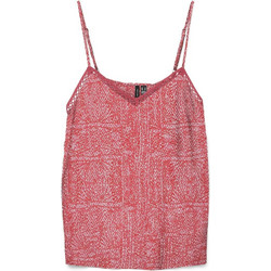 Vero Moda Γυναικείο Καλοκαιρινό Top Κόκκινο 10323627