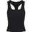 Funky Buddha Γυναικείο Καλοκαιρινό Top Ριπ Μαύρο FBL009-101-17