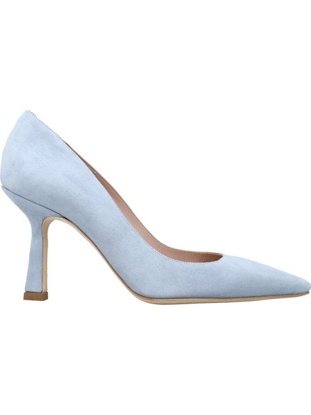 Haralas Γόβες Suede με Λεπτό Ψηλό Τακούνι Γαλάζιες 26236-2135