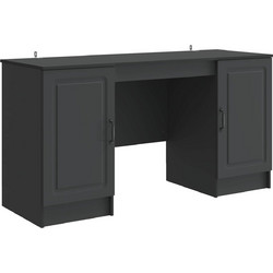 vidaXL Γραφείο Υπολογιστή Ξύλινο 142.5x50x75cm 3414640